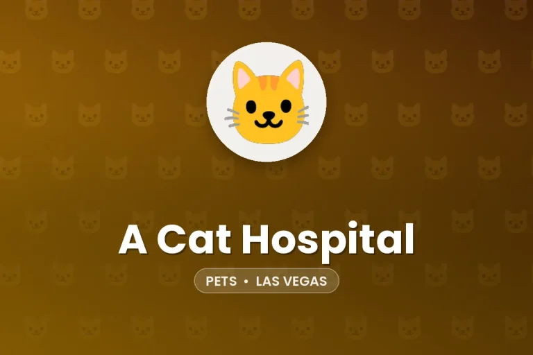 A Cat Hospital – Las Vegas