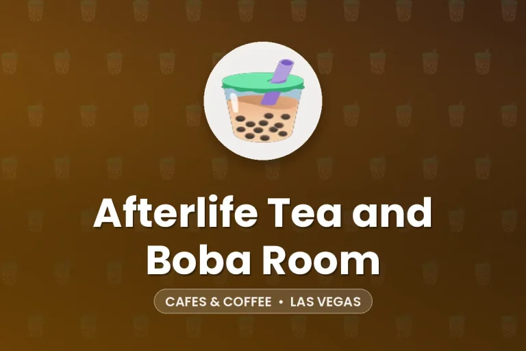 Afterlife Tea and Boba Room – Las Vegas