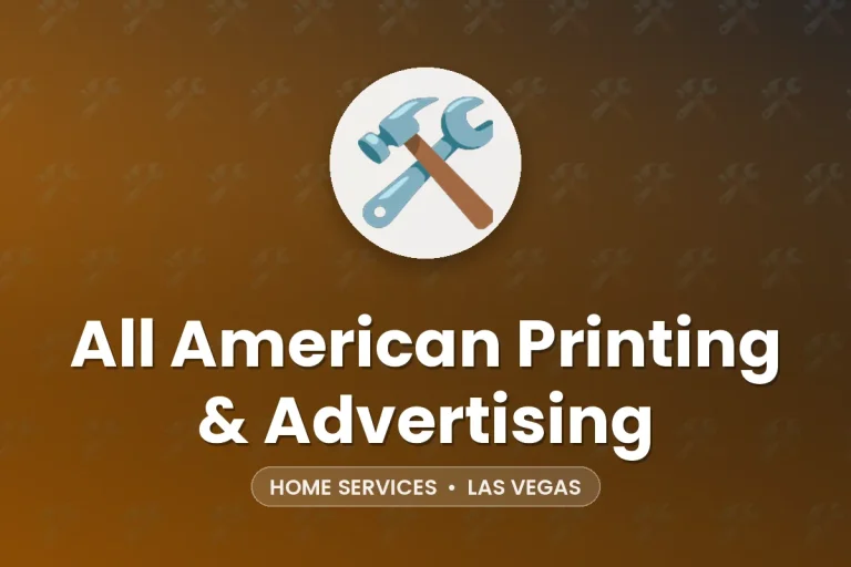 All American Printing & Advertising – Las Vegas