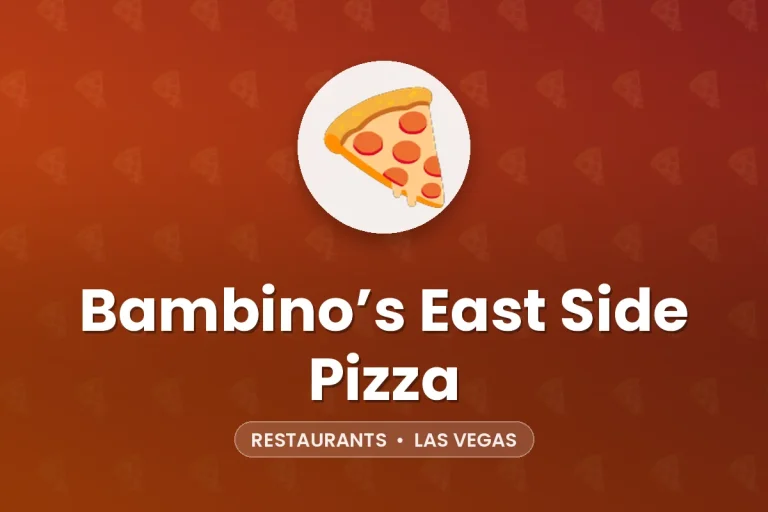 Bambino’s East Side Pizza – Las Vegas