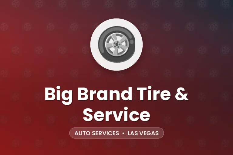 Big Brand Tire & Service – Las Vegas