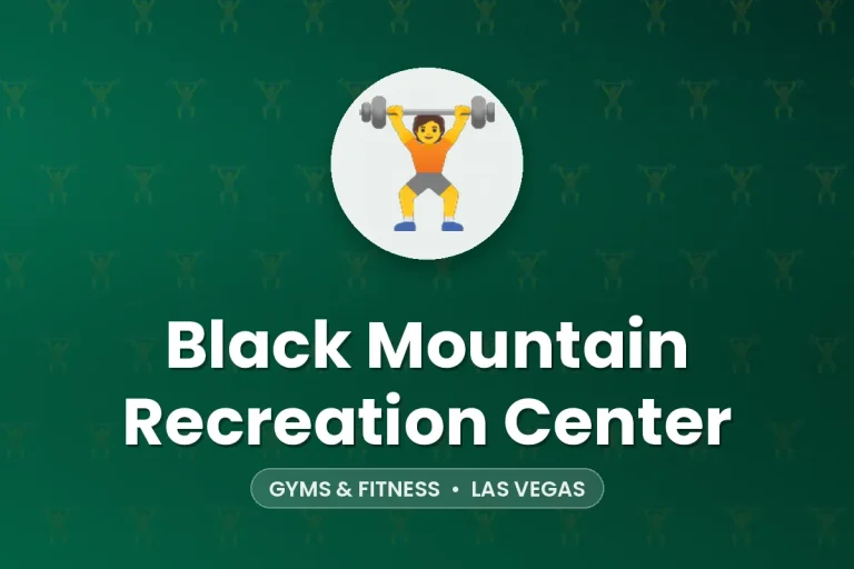 Black Mountain Recreation Center – Las Vegas