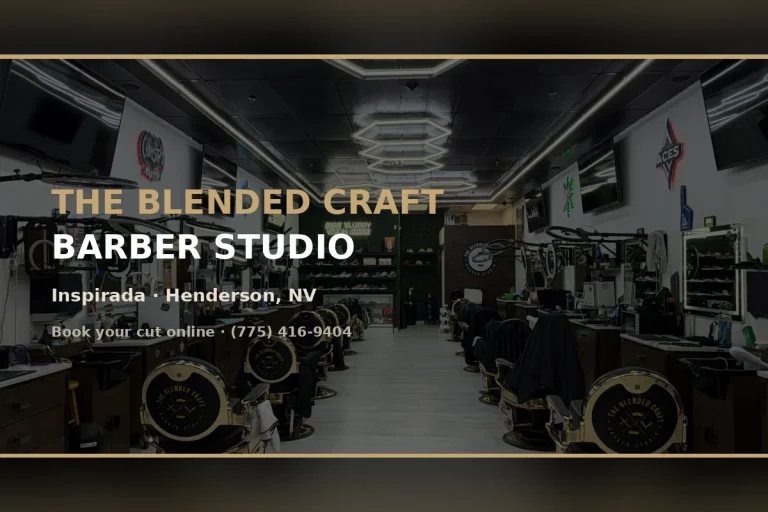 Blended Craft Barber Studio Inspirada logo