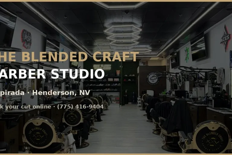 Blended Craft Barber Studio Inspirada logo