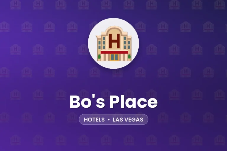 Bo’s Place – Las Vegas