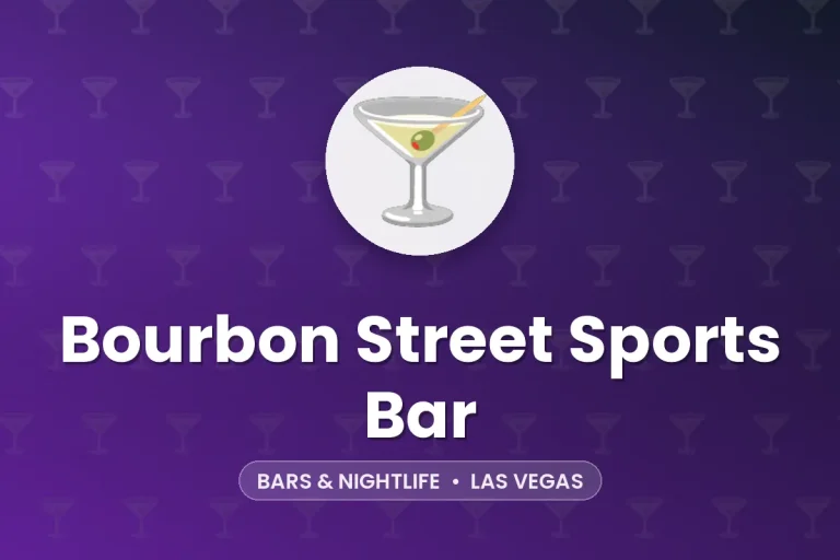 Bourbon Street Sports Bar – Las Vegas