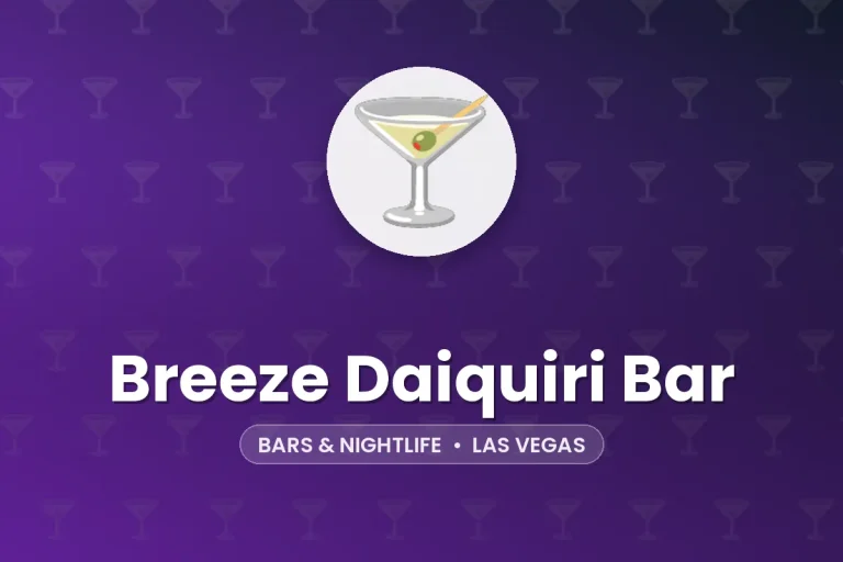Breeze Daiquiri Bar – Las Vegas