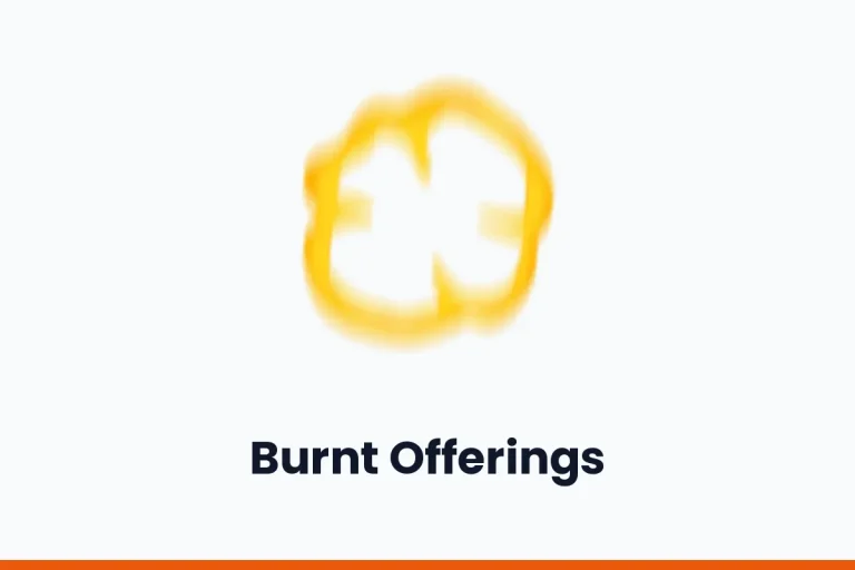 Burnt Offerings logo