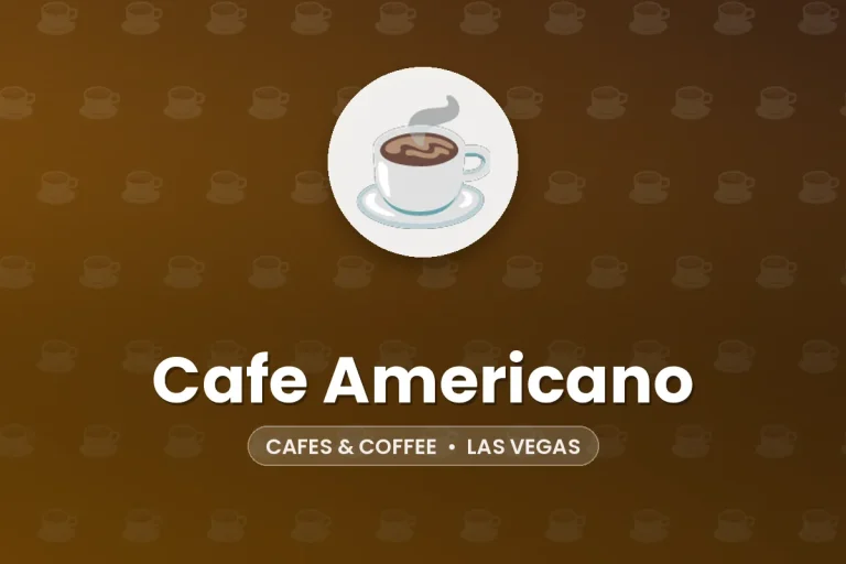 Cafe Americano – Las Vegas