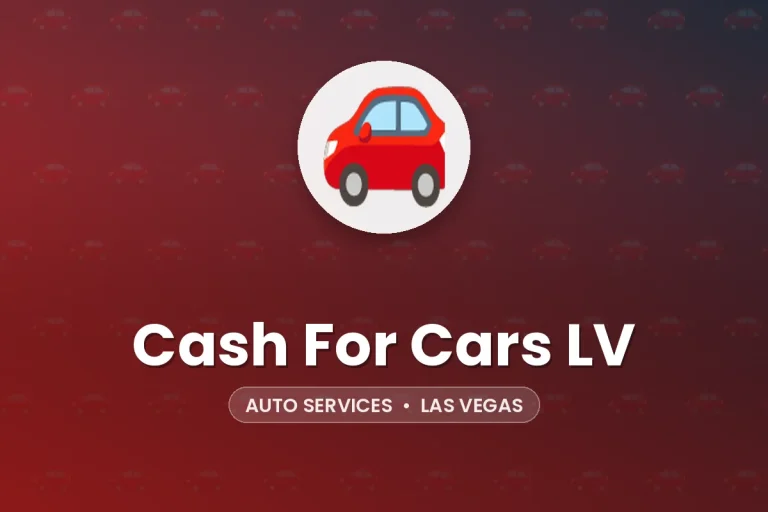 Cash For Cars LV – Las Vegas