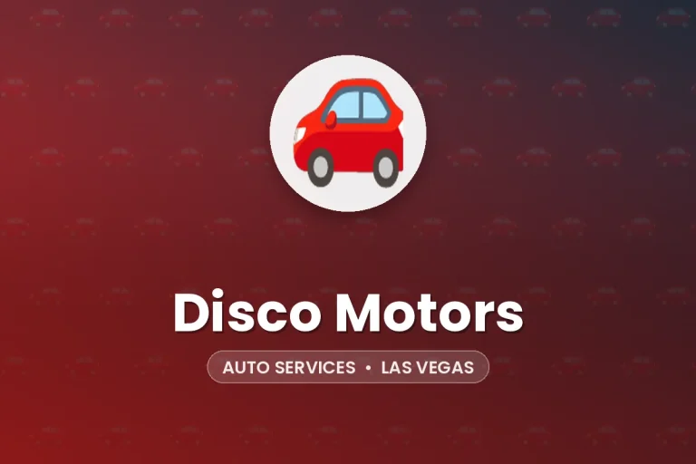 Disco Motors – Las Vegas