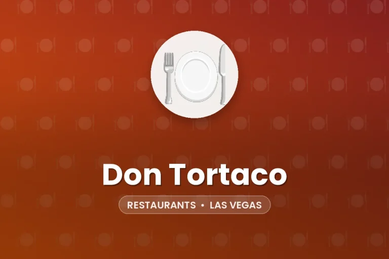 Don Tortaco – Las Vegas