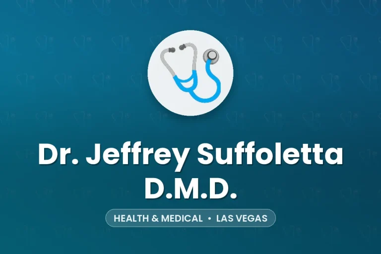 Dr. Jeffrey Suffoletta D.M.D. – Las Vegas