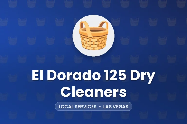 El Dorado 125 Dry Cleaners – Las Vegas