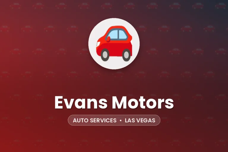 Evans Motors – Las Vegas