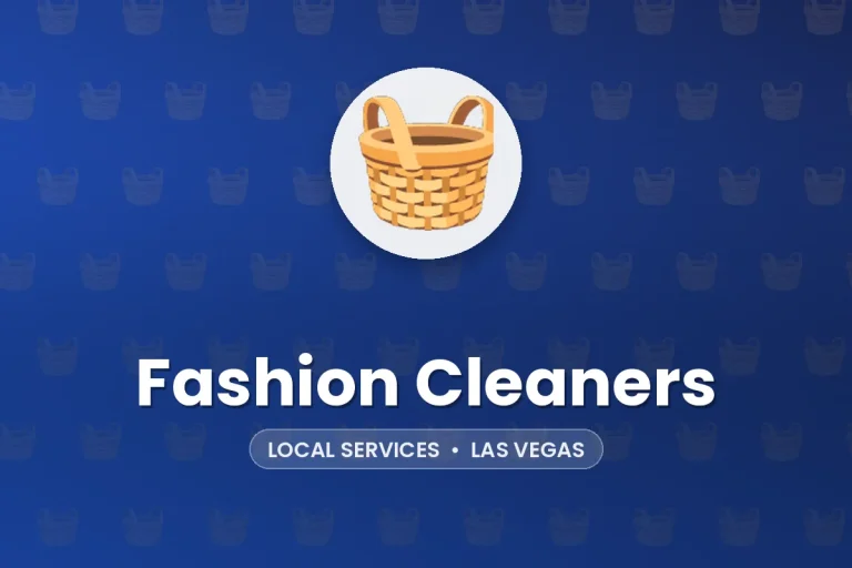 Fashion Cleaners – Las Vegas