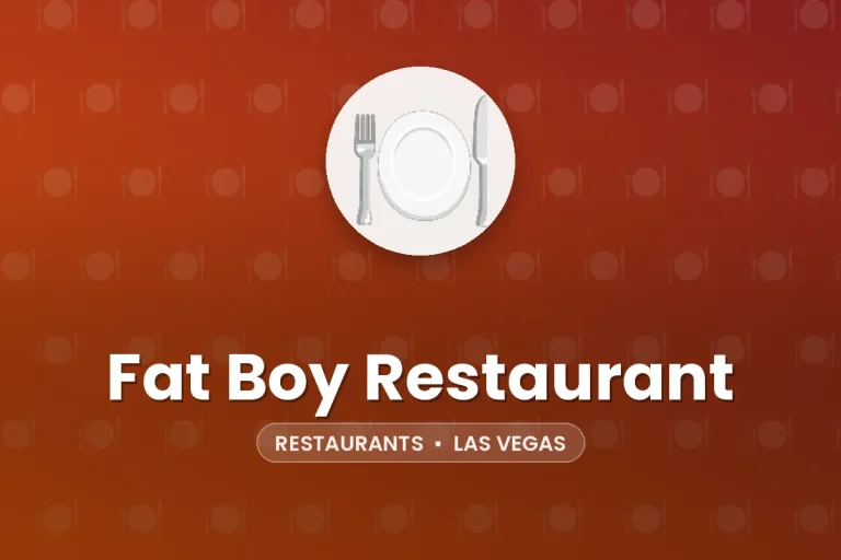 Fat Boy Restaurant – Las Vegas