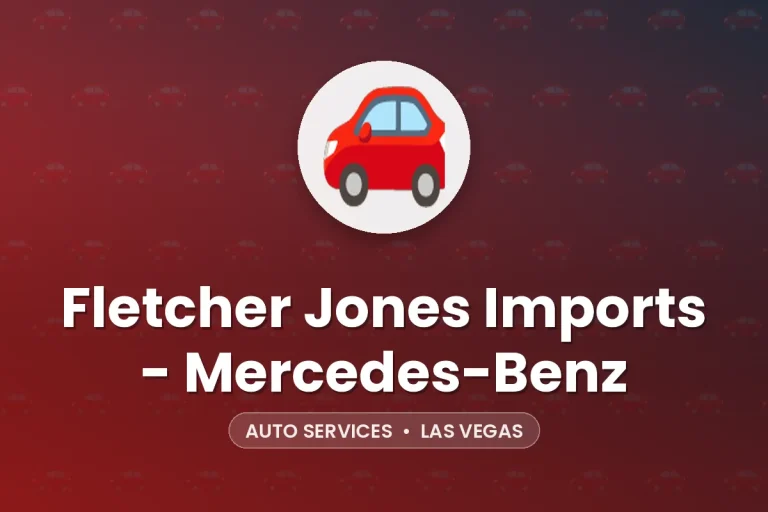 Fletcher Jones Imports – Mercedes-Benz – Las Vegas