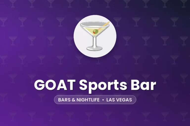 GOAT Sports Bar – Las Vegas
