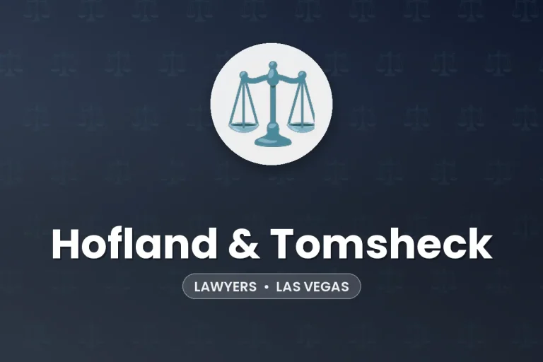 Hofland & Tomsheck – Las Vegas