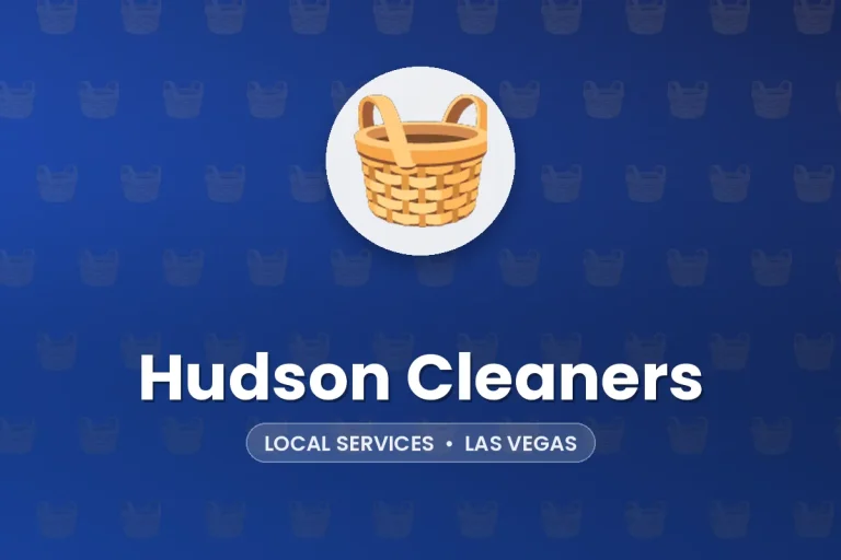 Hudson Cleaners – Las Vegas