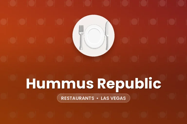 Hummus Republic – Las Vegas