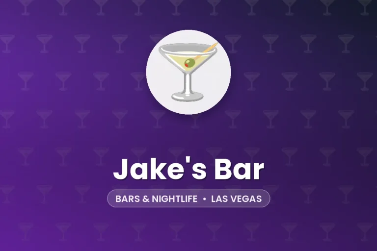Jake’s Bar – Las Vegas