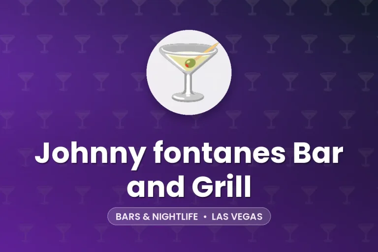 Johnny fontanes Bar and Grill – Las Vegas