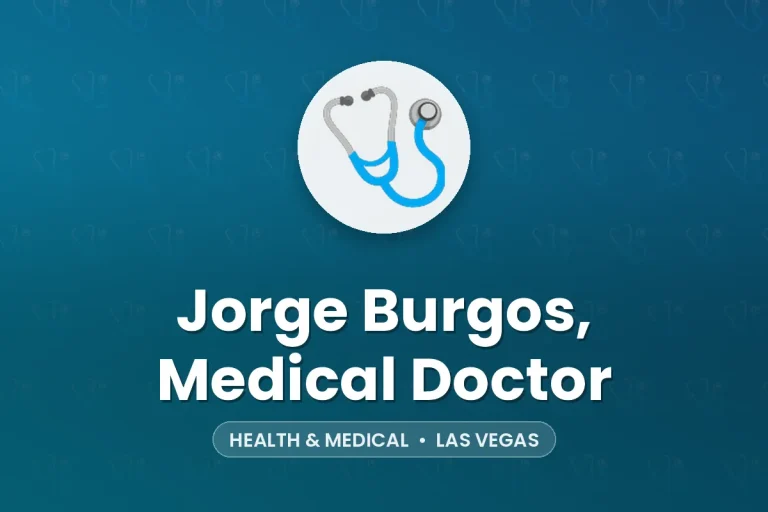 Jorge Burgos, Medical Doctor – Las Vegas