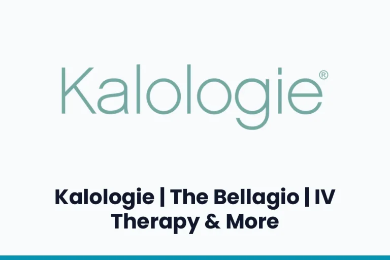 Kalologie | The Bellagio | IV Therapy & More logo