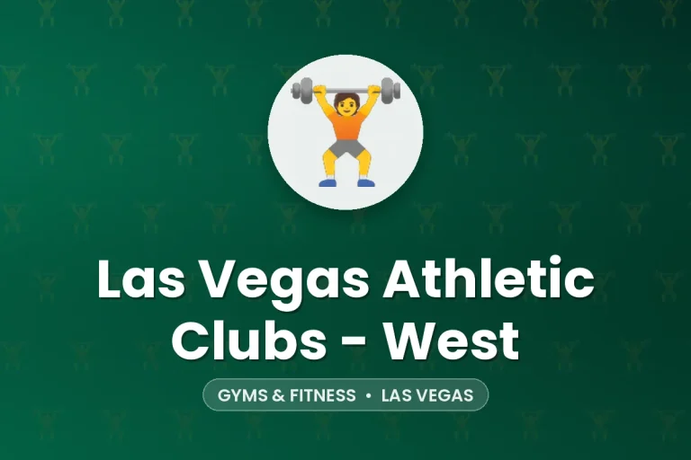 Las Vegas Athletic Clubs – West – Las Vegas