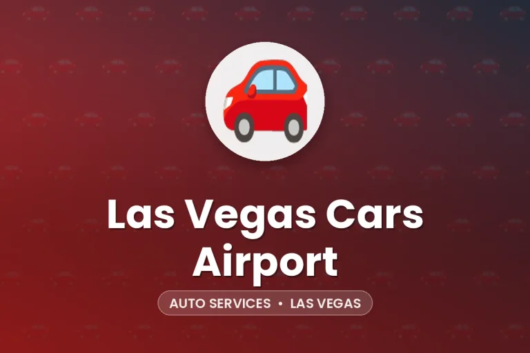 Las Vegas Cars Airport – Las Vegas