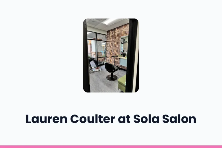 Lauren Coulter at Sola Salon logo