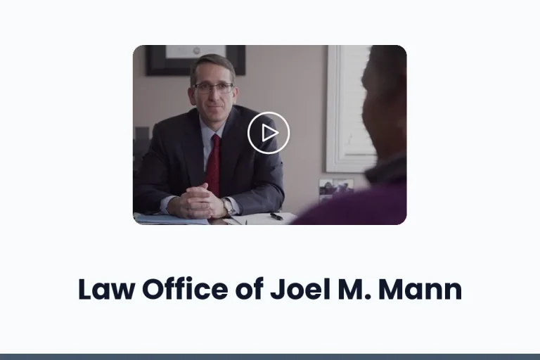 Law Office of Joel M. Mann logo