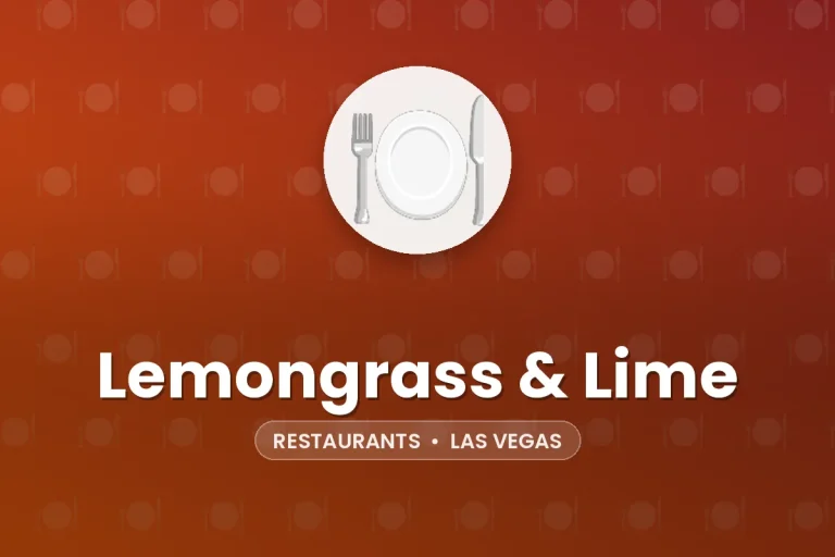 Lemongrass & Lime – Las Vegas