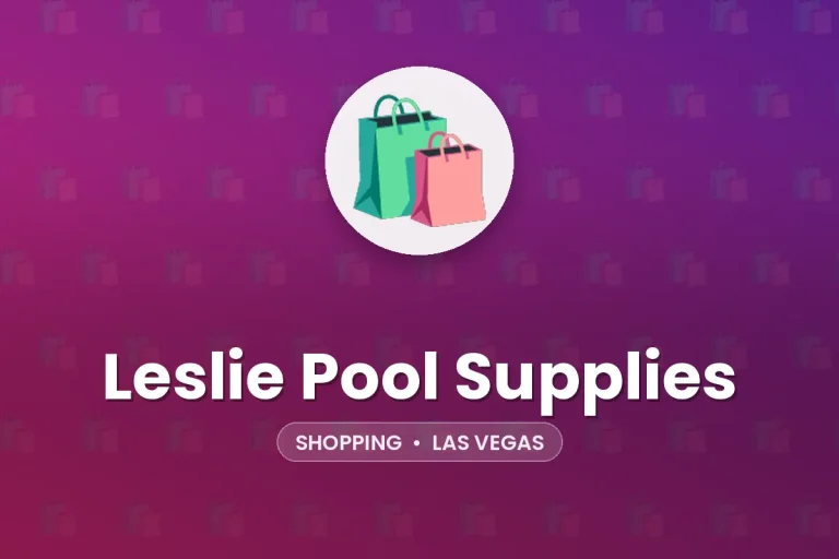 Leslie Pool Supplies – Las Vegas
