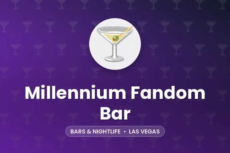 Millennium Fandom Bar – Las Vegas