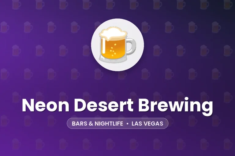 Neon Desert Brewing – Las Vegas
