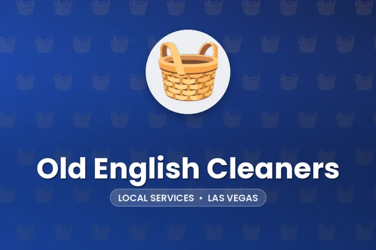 Old English Cleaners – Las Vegas