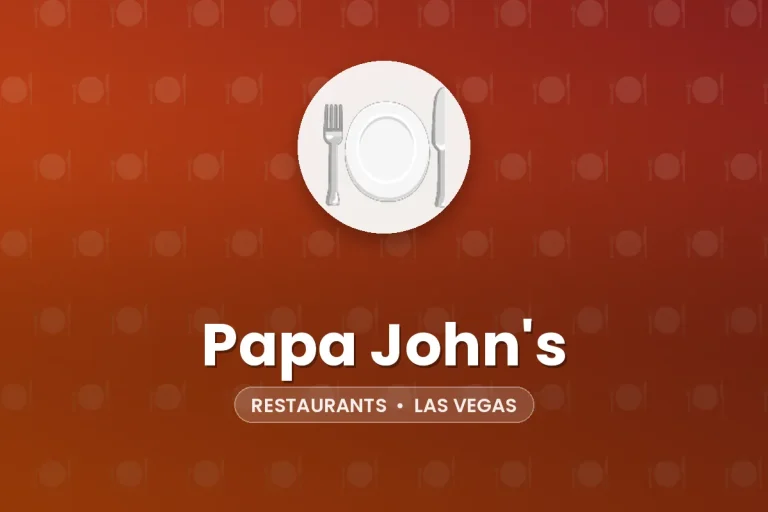 Papa John’s – Las Vegas