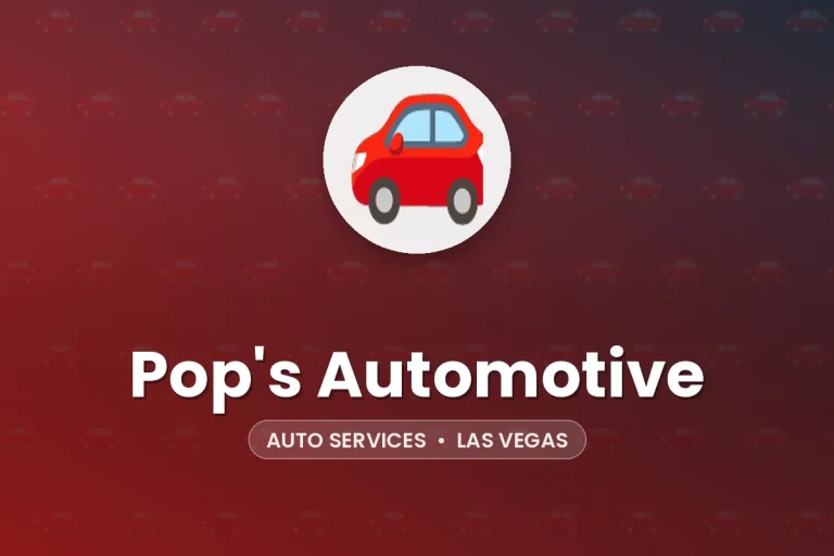 Pop’s Automotive – Las Vegas