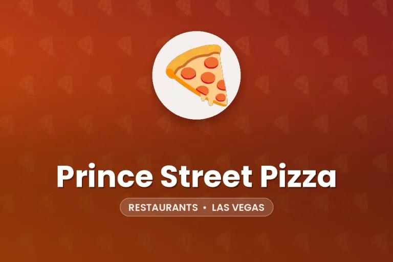 Prince Street Pizza – Las Vegas