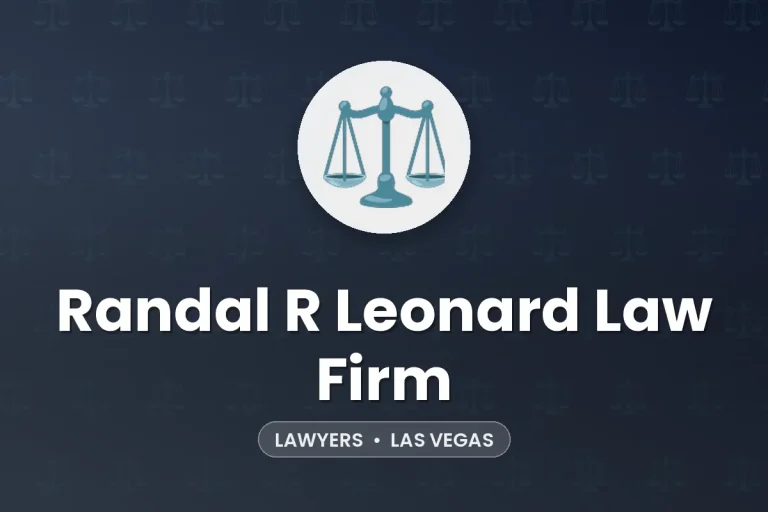 Randal R Leonard Law Firm – Las Vegas
