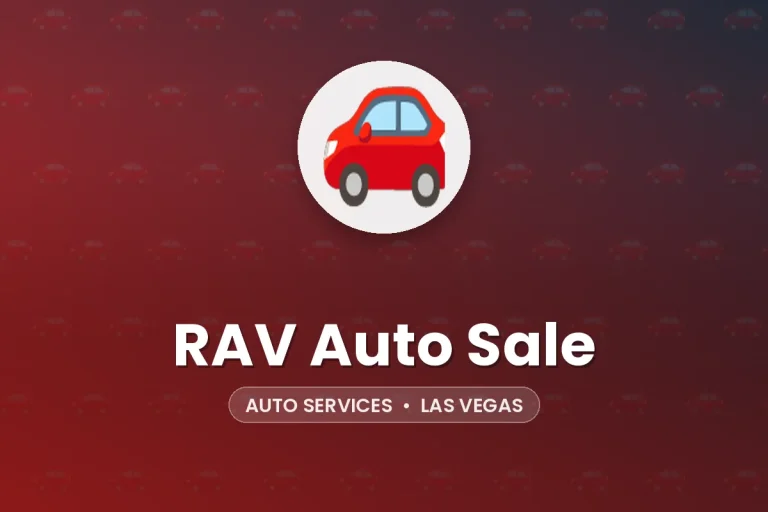 RAV Auto Sale – Las Vegas