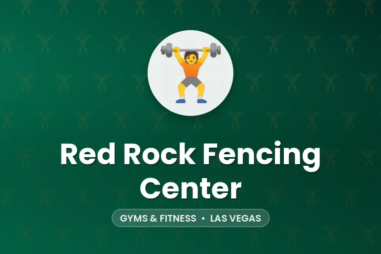 Red Rock Fencing Center – Las Vegas