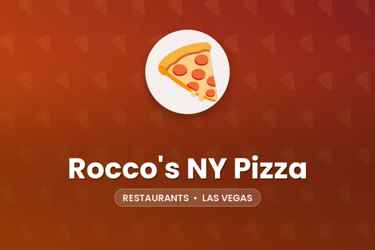 Rocco’s NY Pizza – Las Vegas