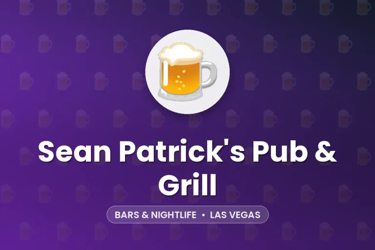 Sean Patrick’s Pub & Grill – Las Vegas