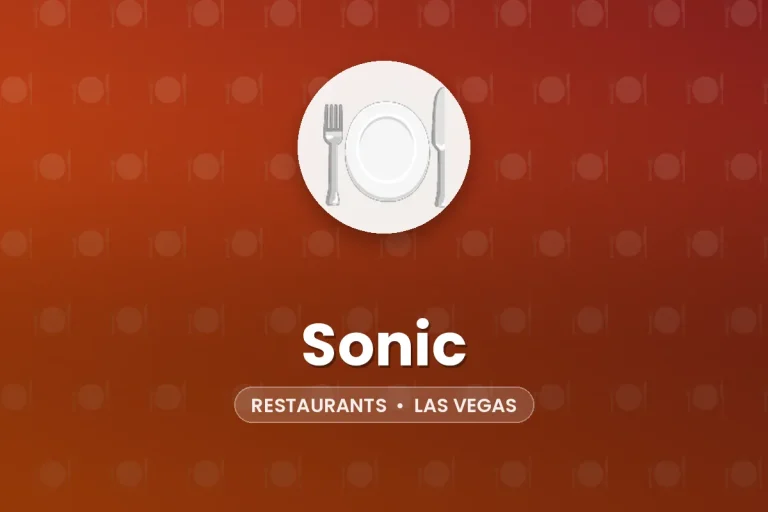 Sonic – Las Vegas