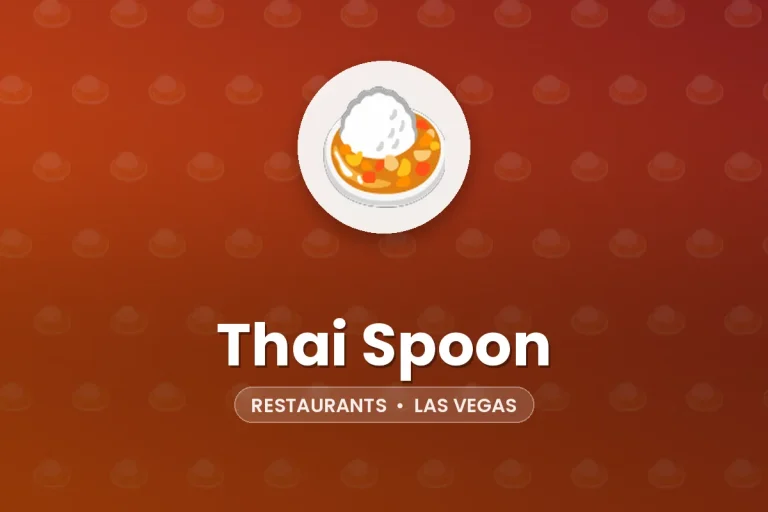 Thai Spoon – Las Vegas