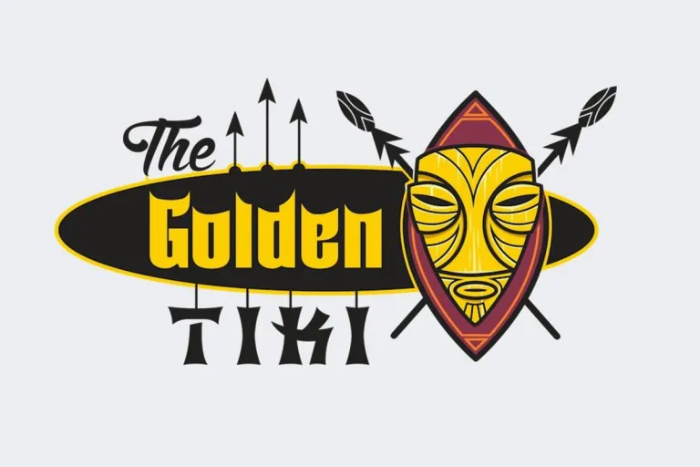 The Golden Tiki logo